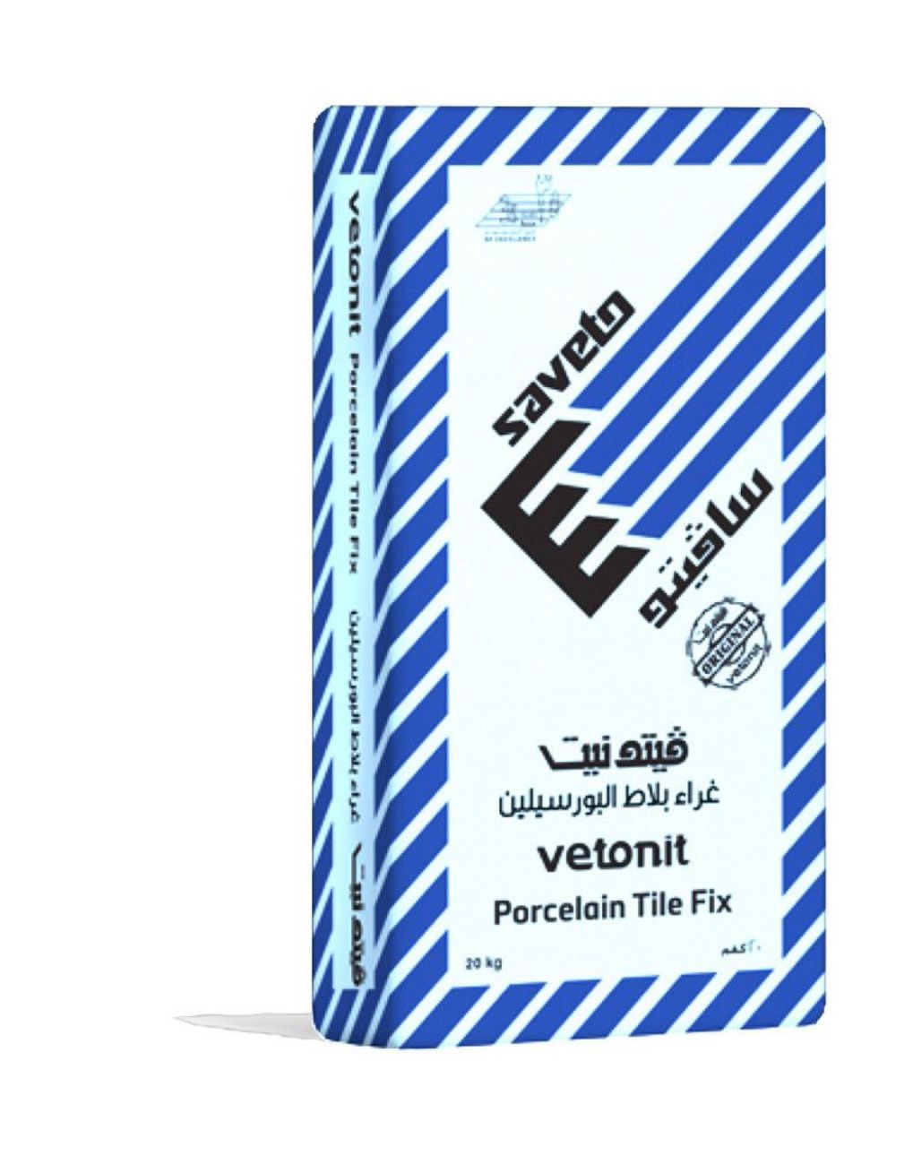 غراء بورسلان سافيتو - غراء أسمنتي - ابيض